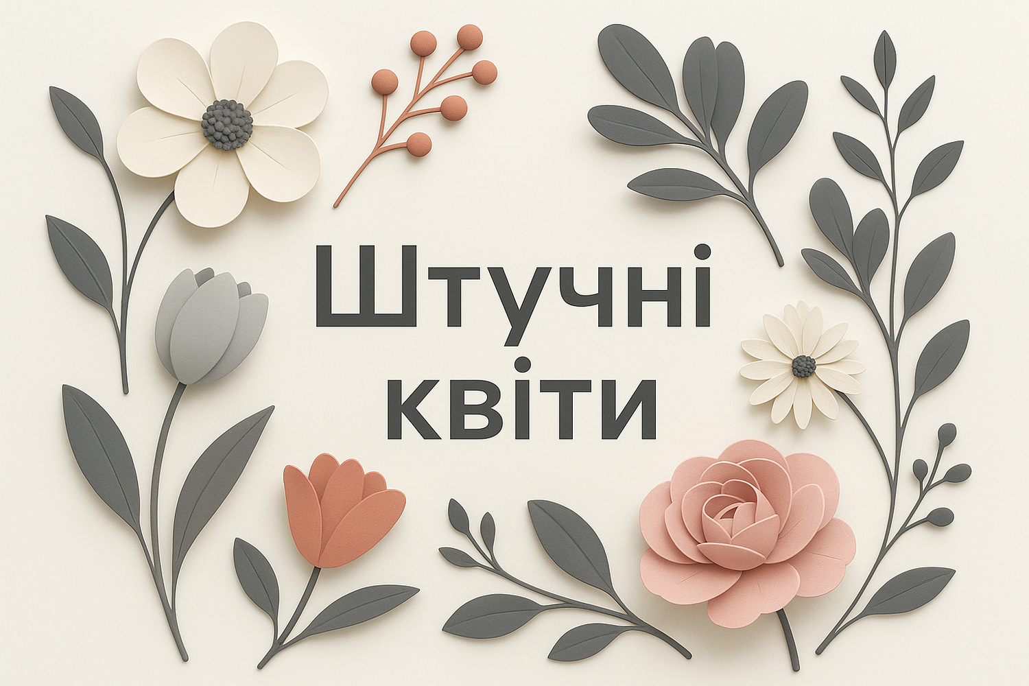 Штучні квіти