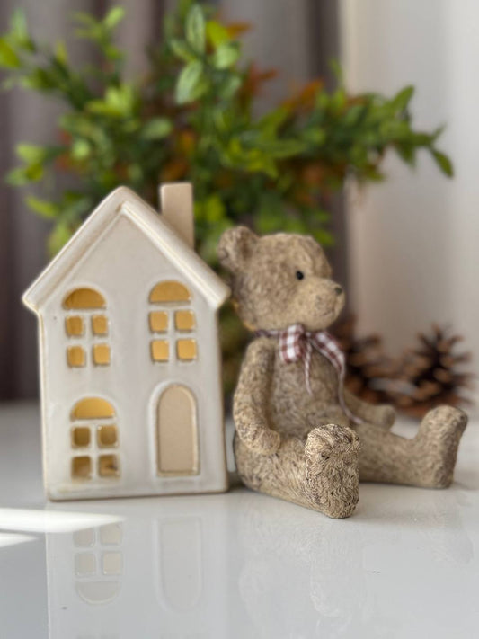 Декоративний будиночок з підсвіткою 🏠✨, 15,5 см