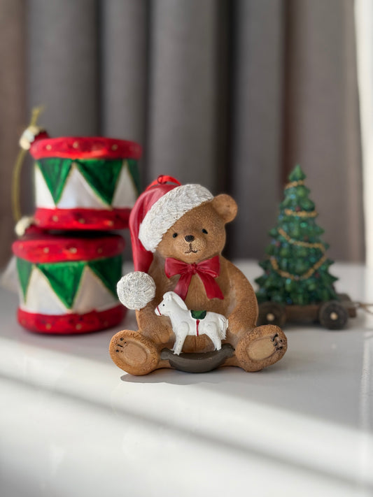 🥁 Іграшка “Барабан” та 🧸 Підвіска “Ведмедик з коником”