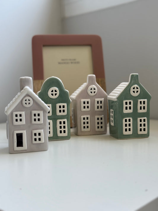 Керамічний декоративний будиночок 🏠, 12 см