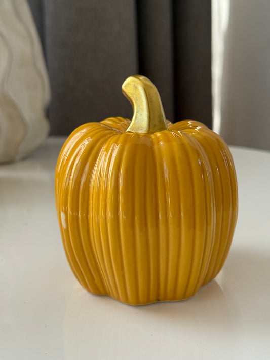 Декоративний гарбуз з порцеляни 🎃, 10 см